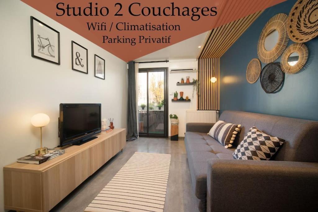 Air-Conditioned Apartment With Private Parking Marseille Ngoại thất bức ảnh
